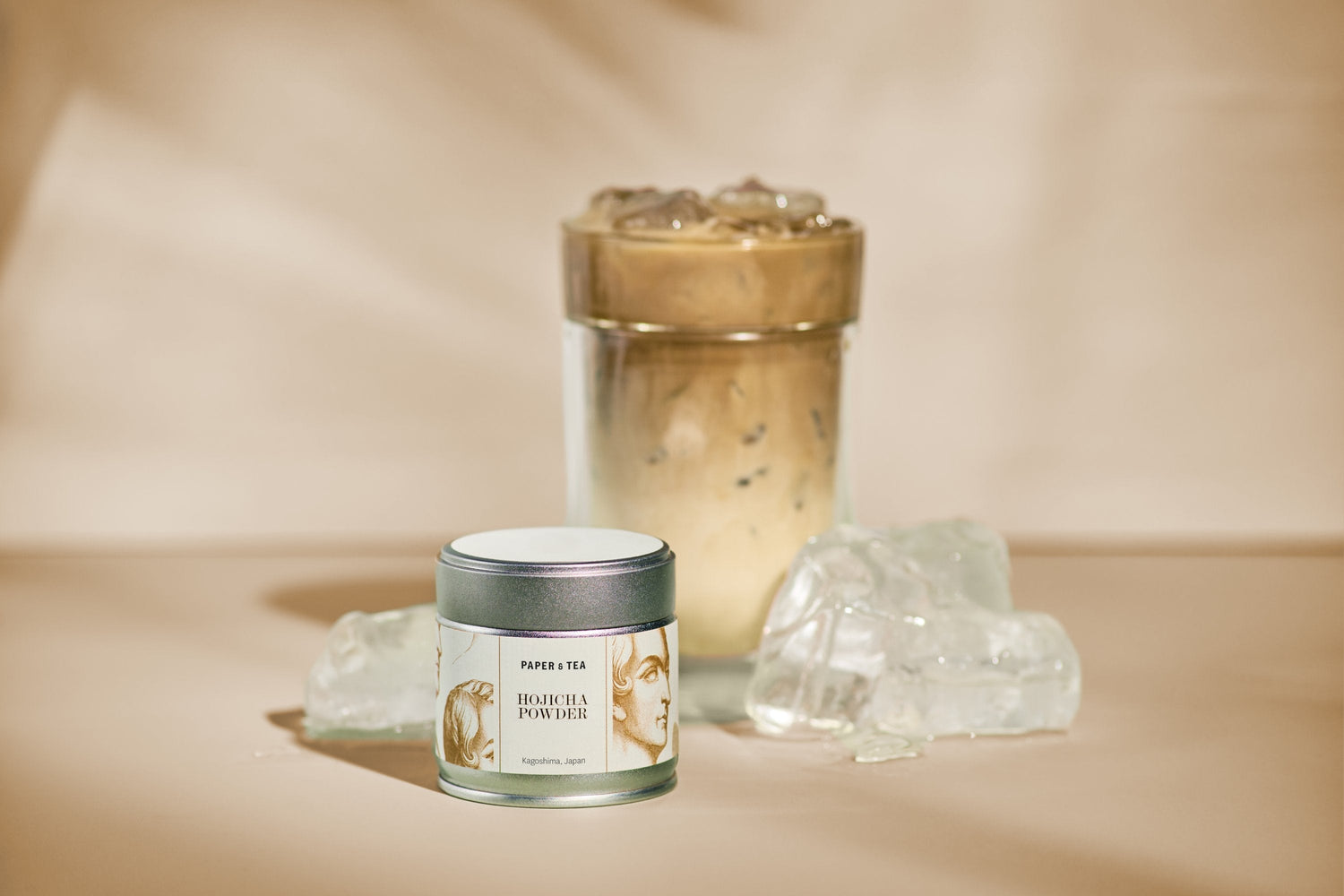 Iced Hojicha Latte Rezept