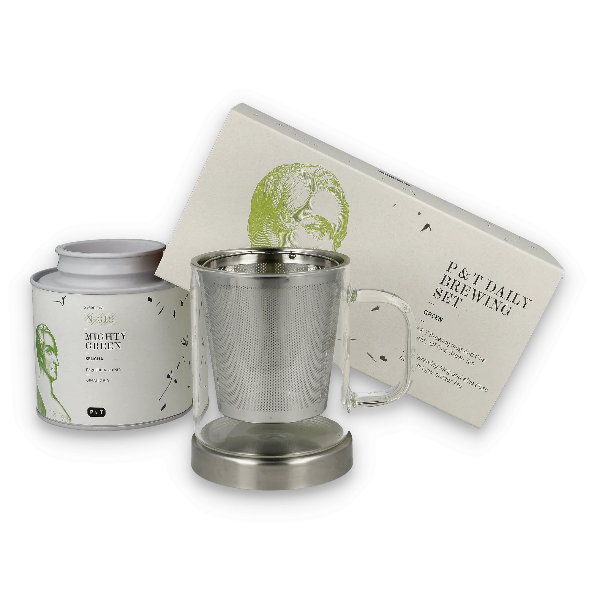 Tee Geschenkset Daily Brewing Set Green