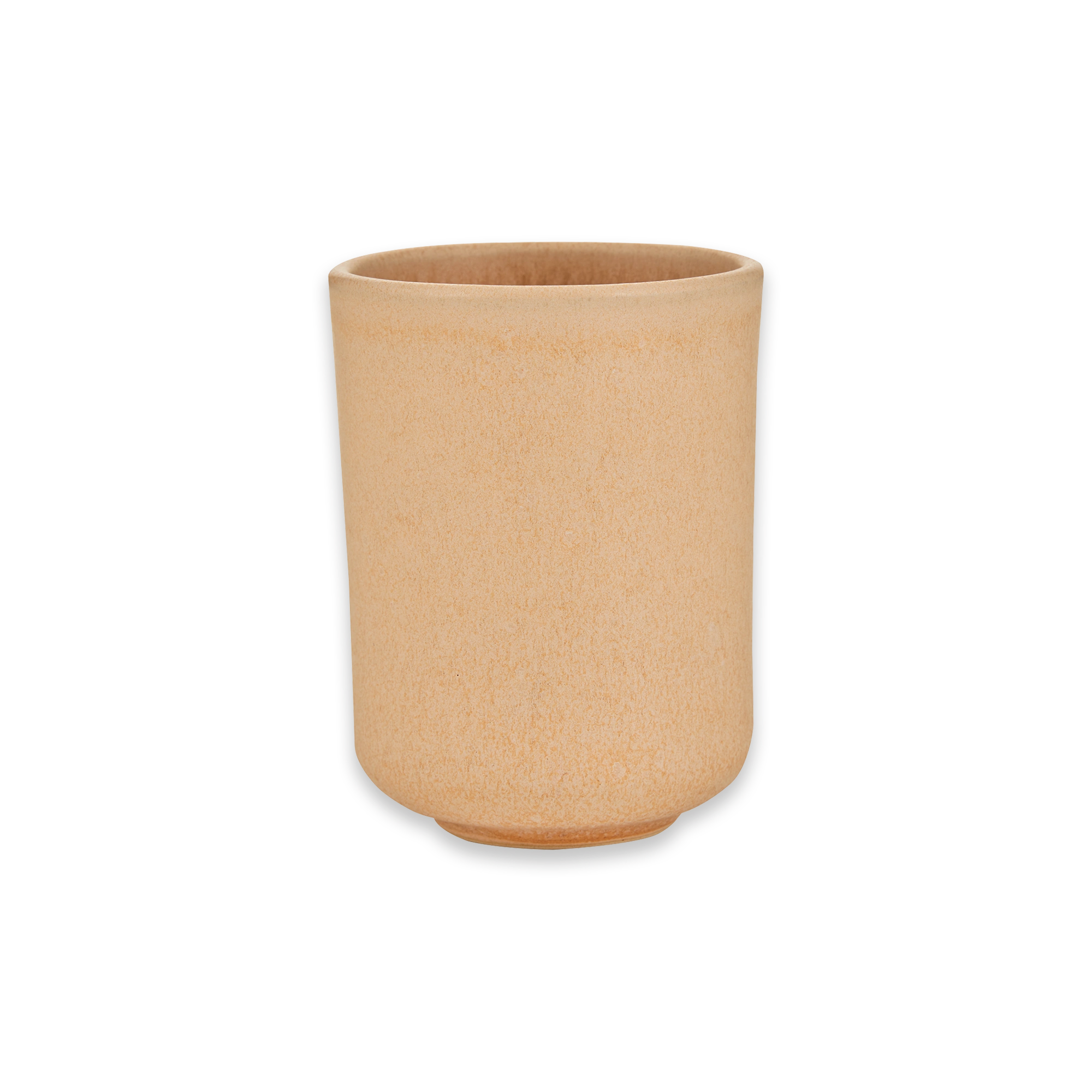 Teebecher handmade Stoneware Mug Apricot