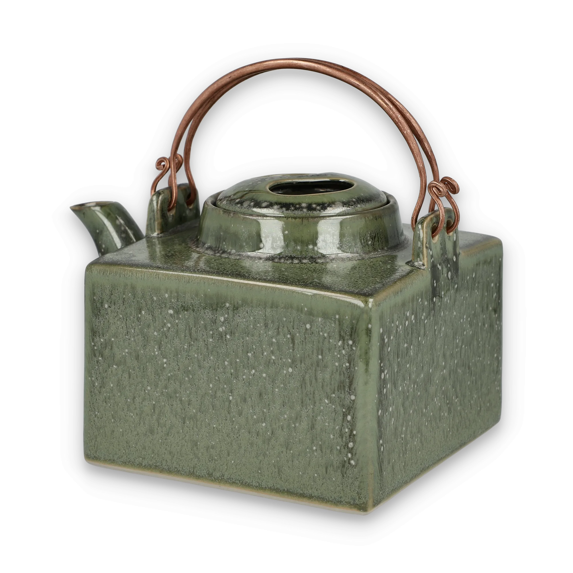 Teekanne Jade Square Teapot