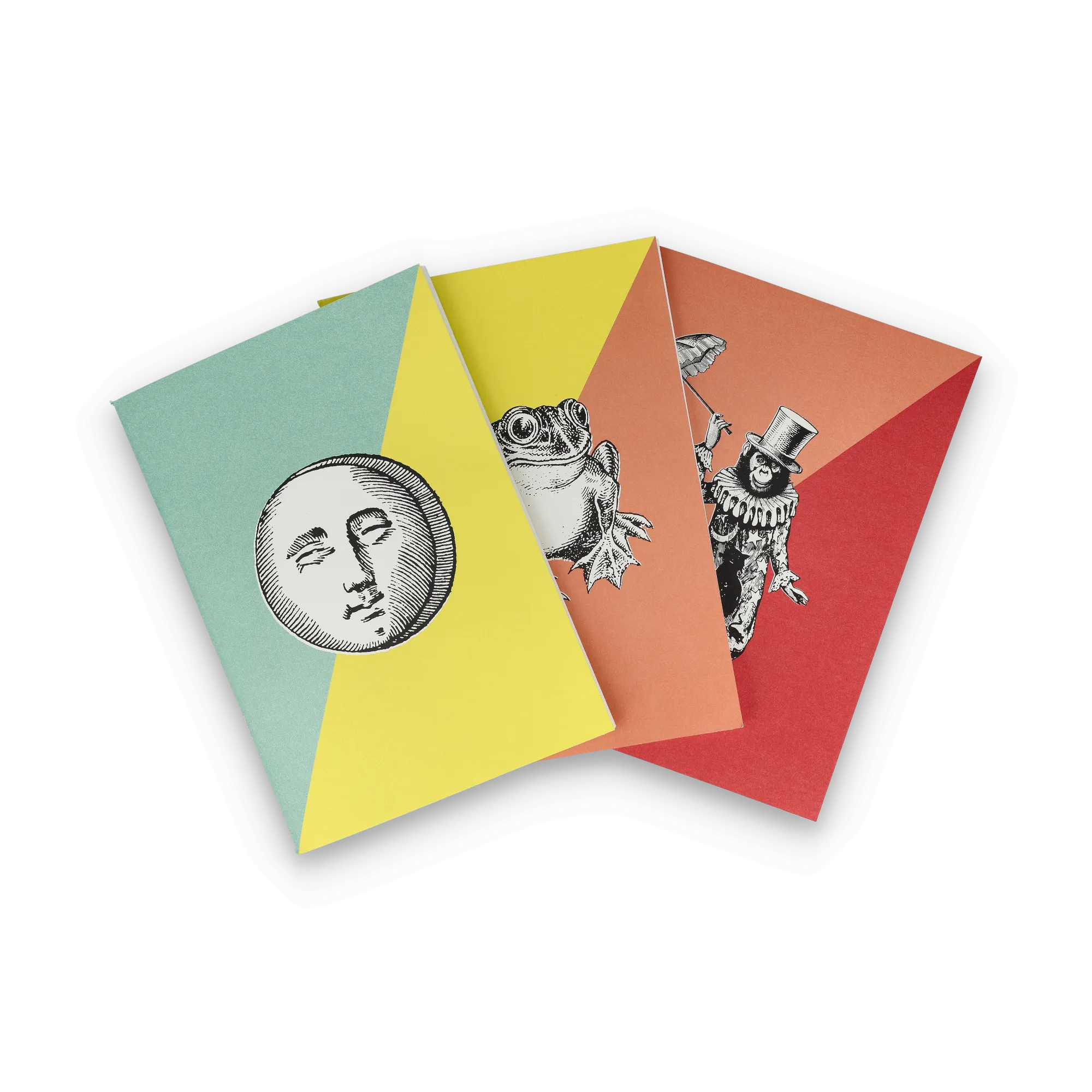 Notebooks A5 Masterblend Colorblocking 3er Set