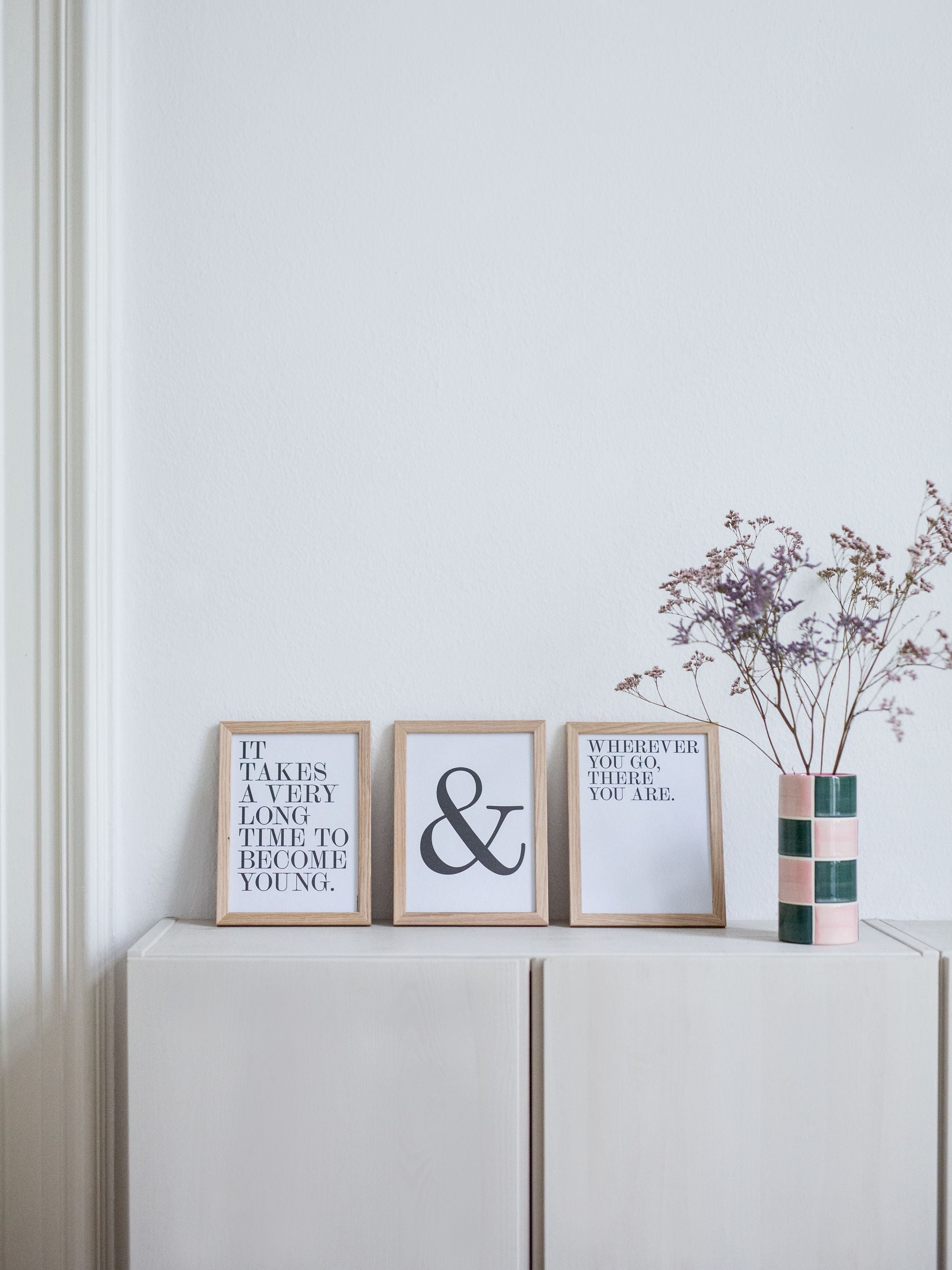 Art Prints A5 Origin Typo 3er Set