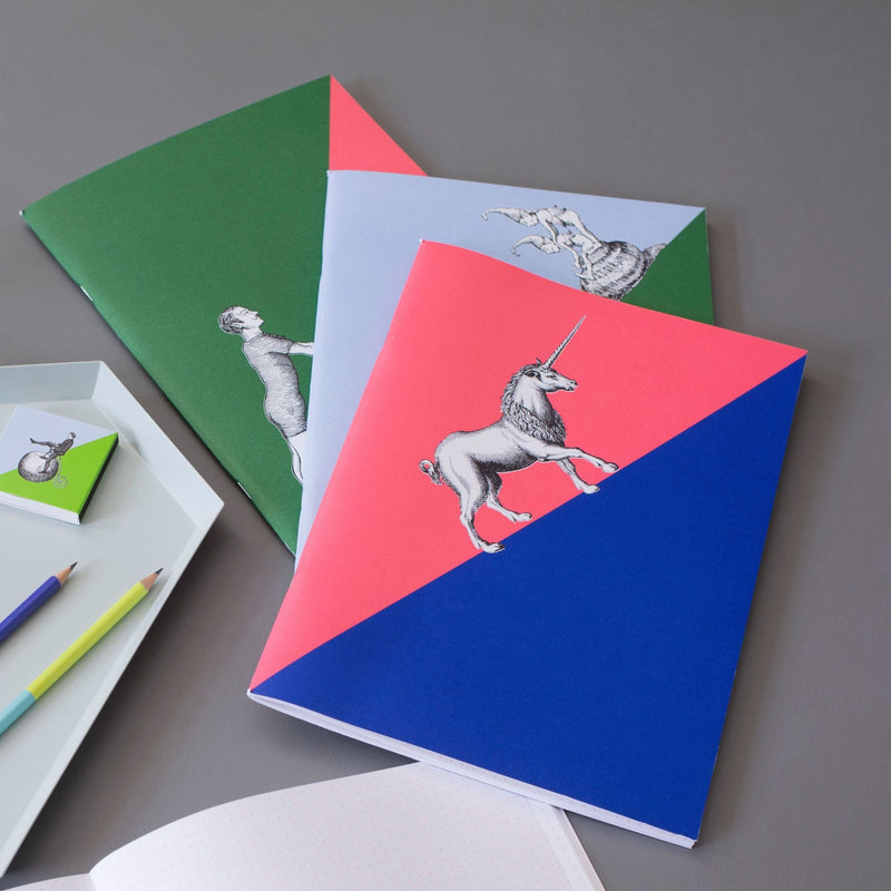 Notebooks A4 Masterblend Colorblocking 3er Set