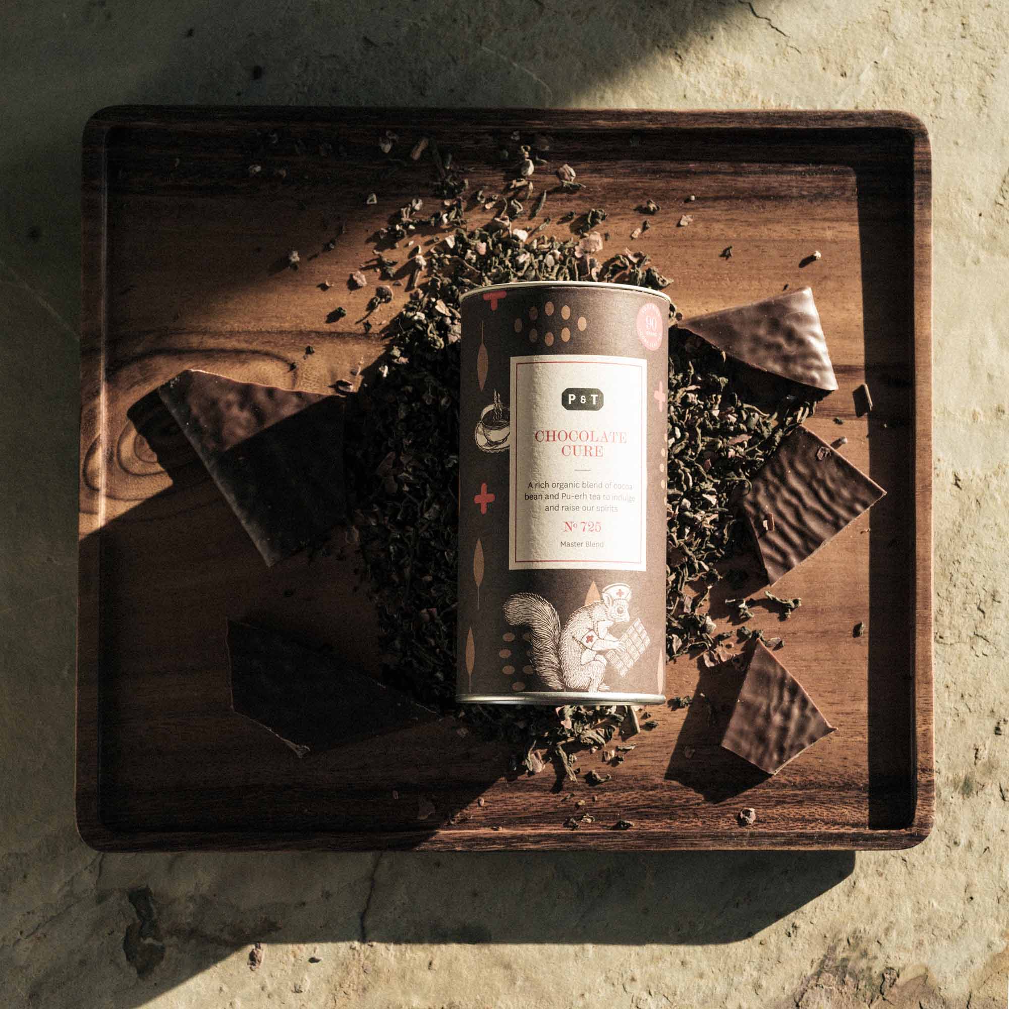 Pu Erh Tee Mischung Chocolate Cure